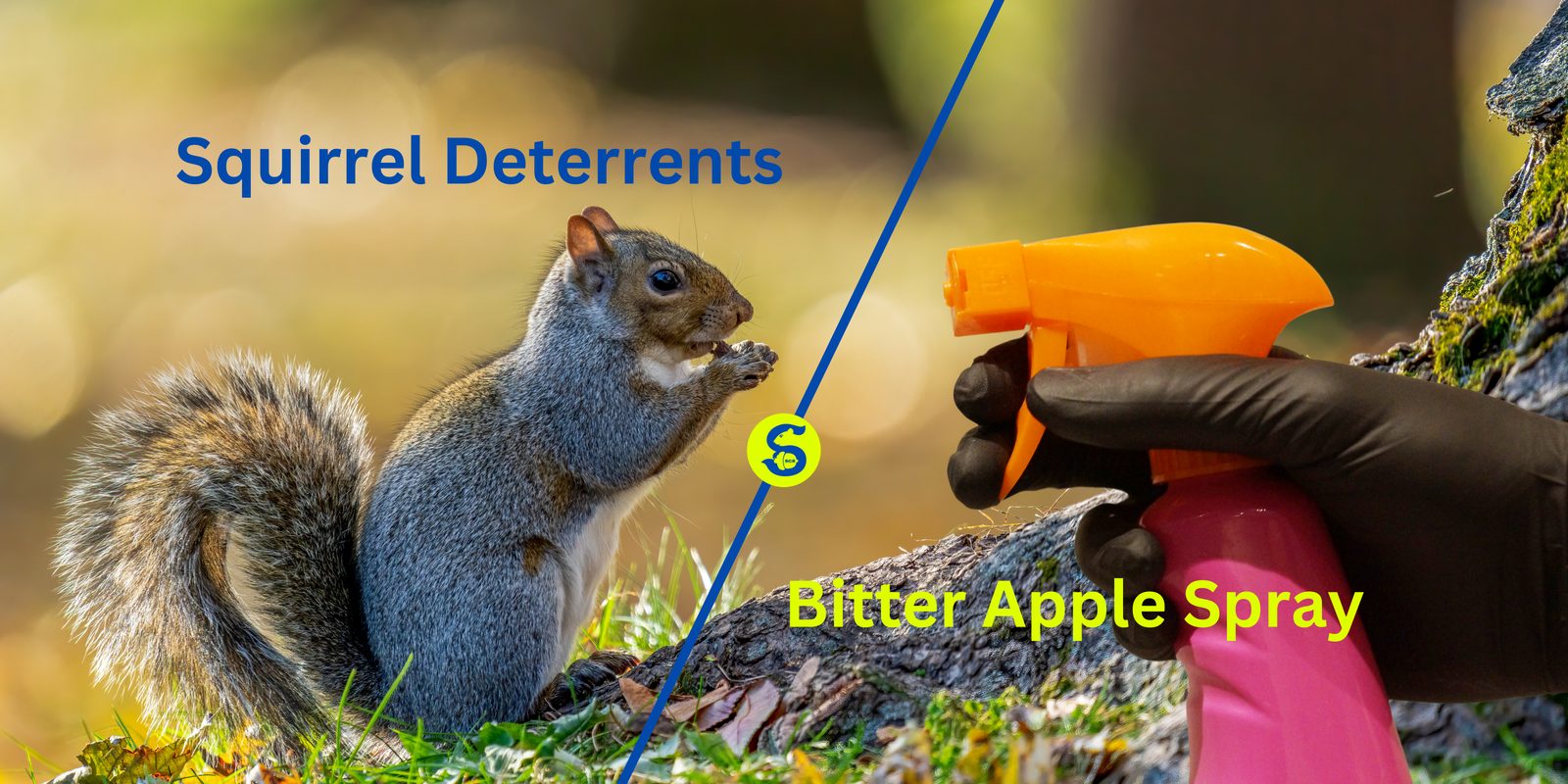 Squirrel Deterrents, Bitter Apple Spray